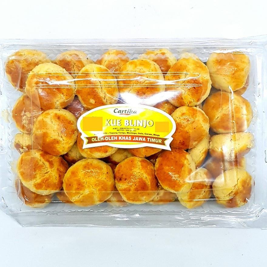 

CARTIKA KUE BLINJO 500gr | MLINJO BELINJO EMPING OLEH OLEH KHAS nUg