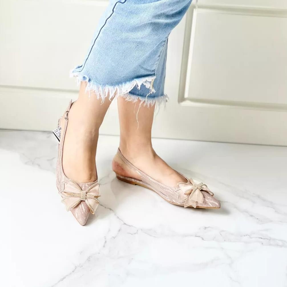 Flat Shoes Zara Pita 2359-2 Warna Beragam Mewah