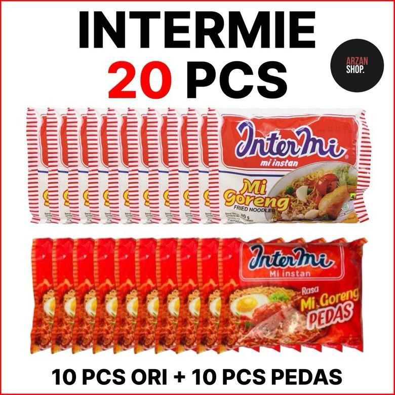 

INTERMIE Goreng / Pedas 60gr (isi 20pcs) nUg