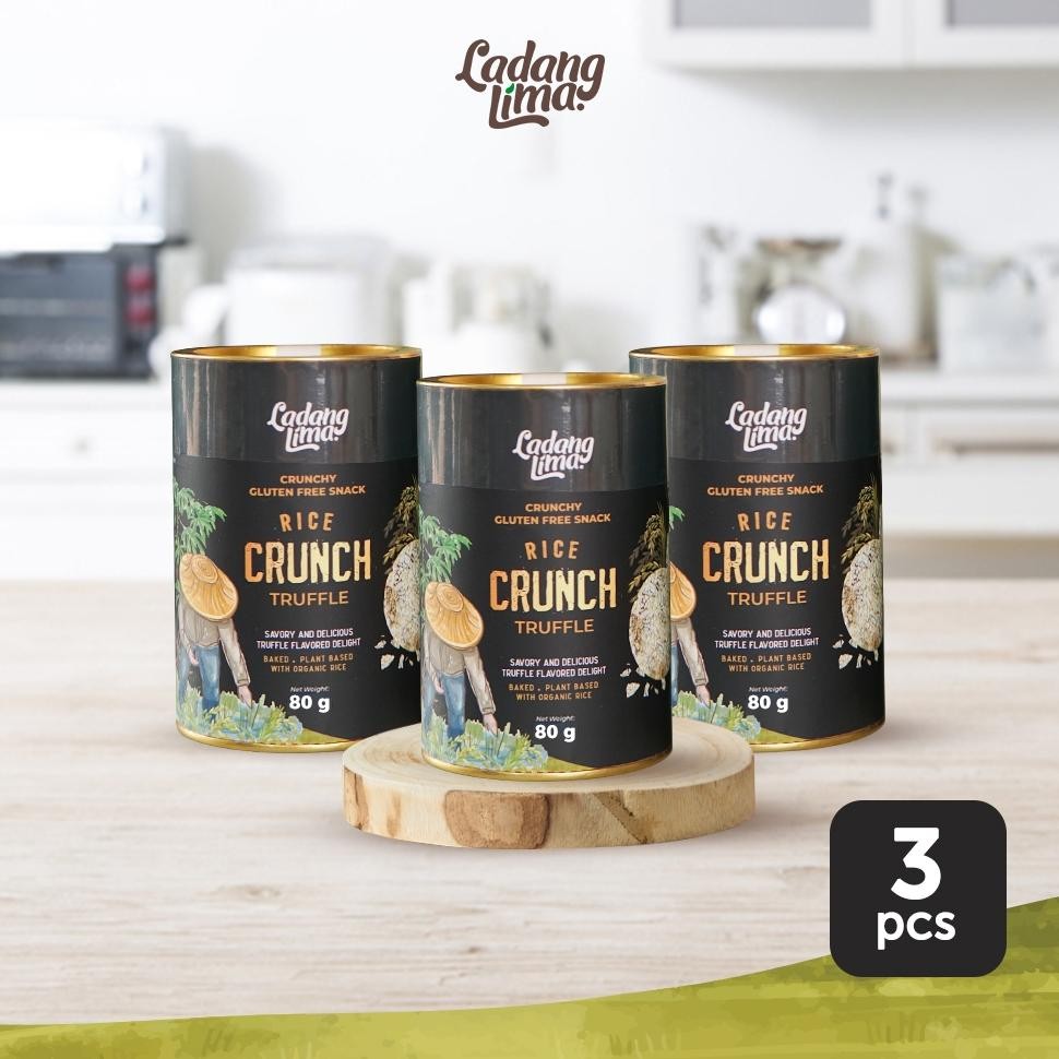 

Rice Crunch TRUFFLE - Premium Crunchy Gluten Free Snack Ladang Lima AST nUg