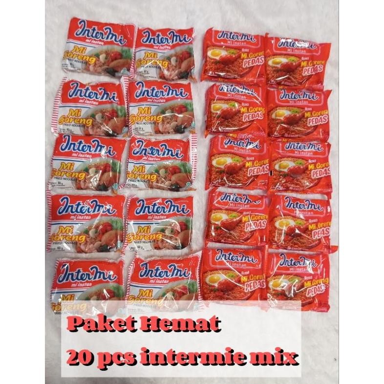 

PAKET MIE INTERMIE 20PCS ||MIE GORENG nUg