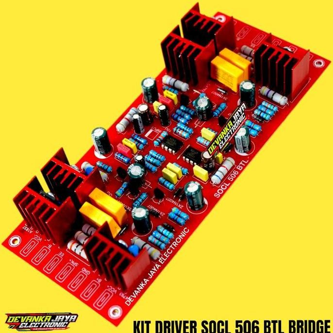 Kit Driver Socl 506 Btl Bridge Amplifier New Stok