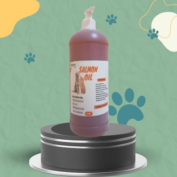 

Terlaris 1 Liter - Minyak Ikan Salmon / Salmon Oil / Minyak Salmon / Minyak Ikan / Vitamin Bulu Kucing Dan Anjing
