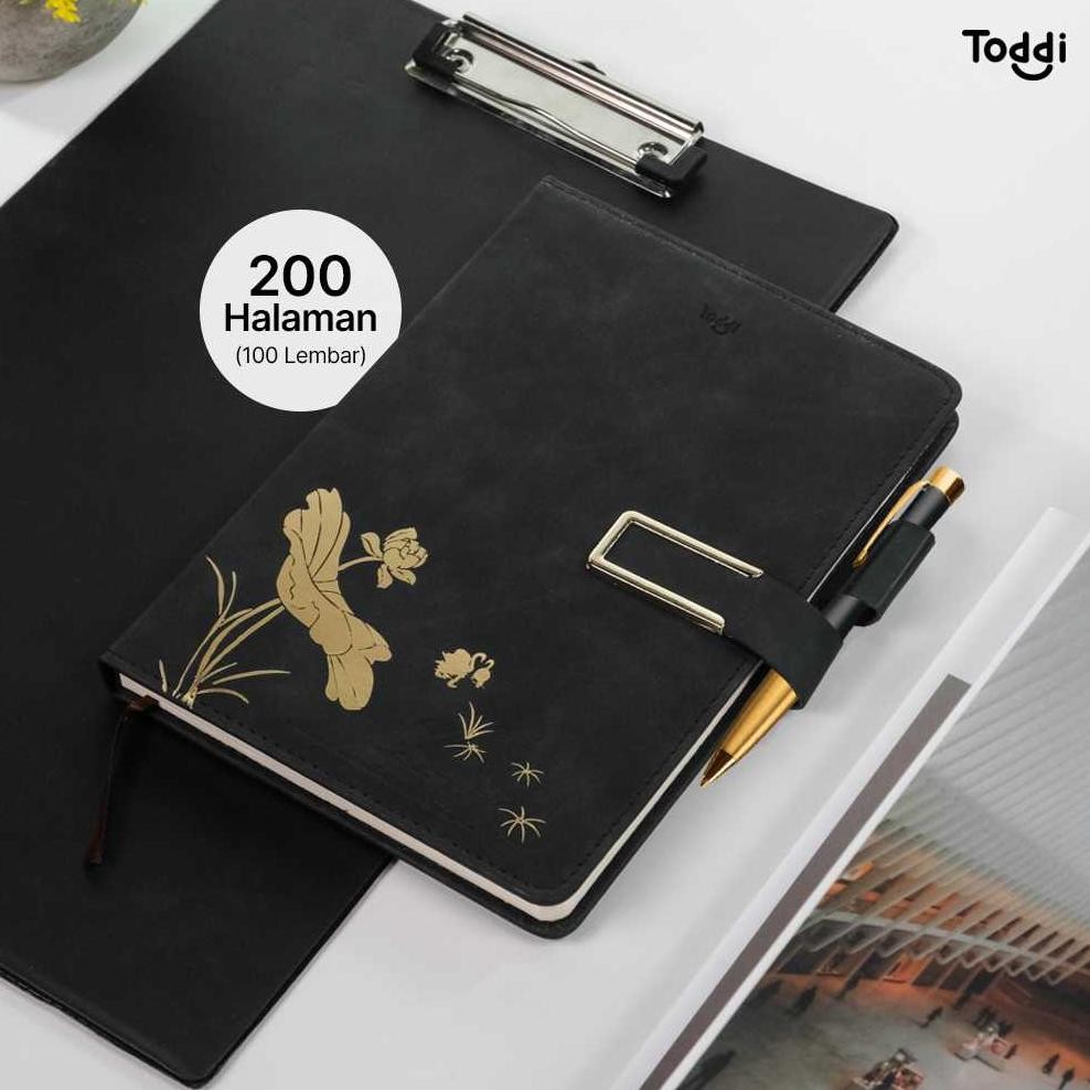 

Toddi Buku Jurnal Leather Notebook Diary A5 80Gsm 200 Halaman - Td663