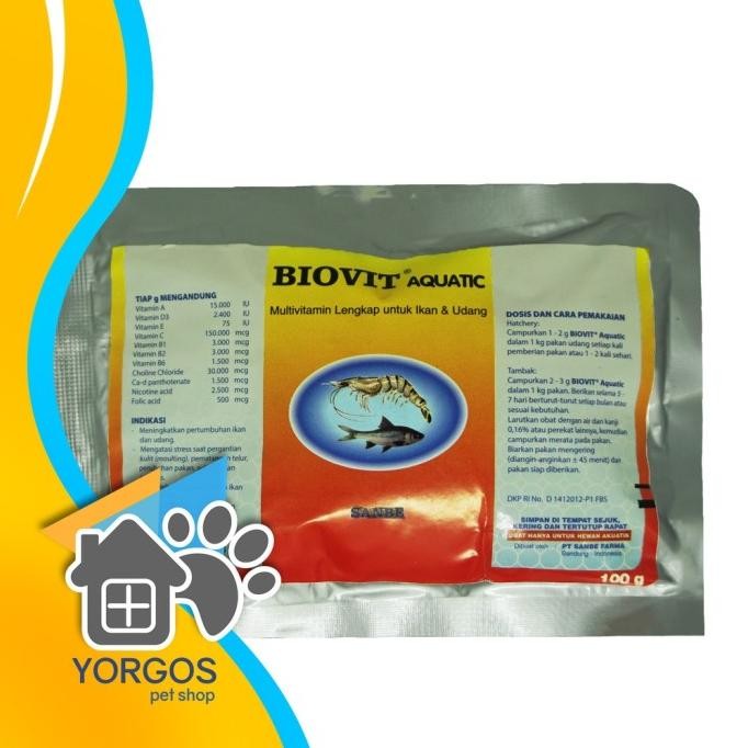 Terlaris New Multivitamin Benih Dan Induk Ikan Vitamin E Dosis Tinggi Biovit