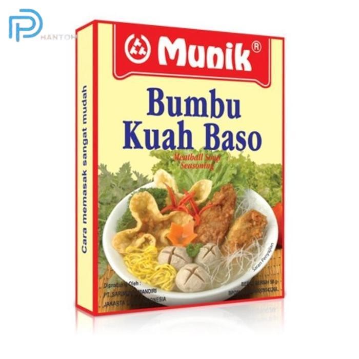 

BARU KTMSTORE BUMBU MASAK INSTANT BUMBU MUNIK KUAH BASO BAKSO 58 GR PASTI ENAK