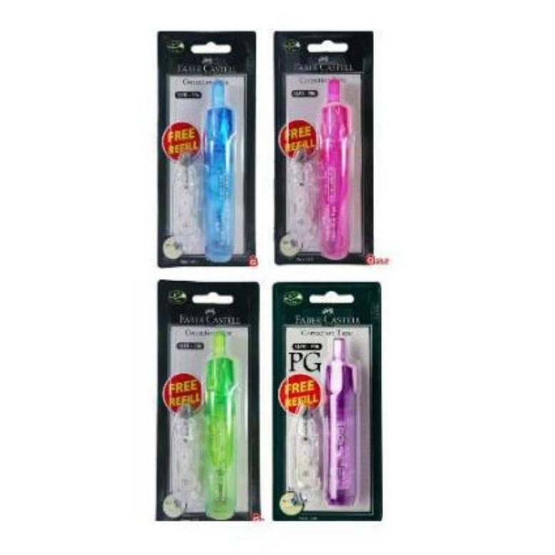 

RB Correction Tape QJR Plus Refill / Tipe Ex kertas Faber Castell