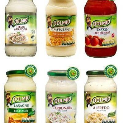 

Dolo Pata Auce 490Gr Carbonara Laagna Alfredo Three Cheee Bolognae Muhroom