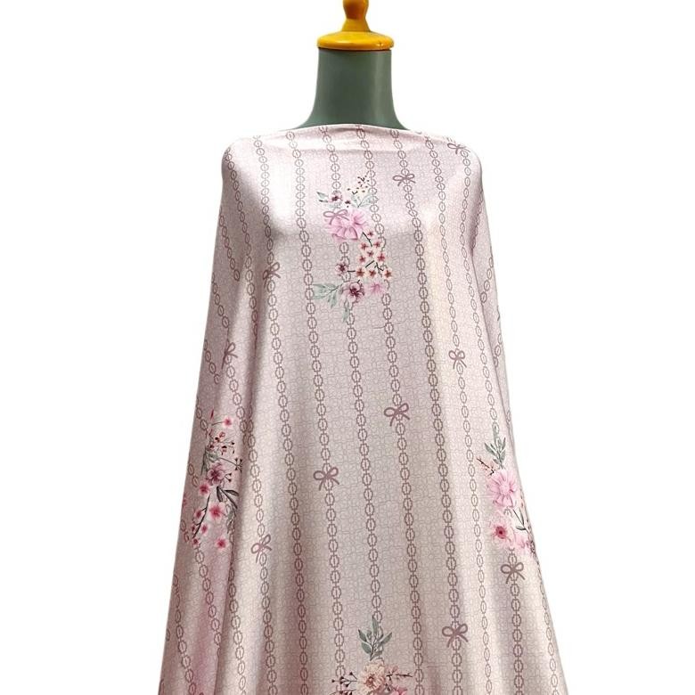 SY Bahan Kain Arabian Silk Motif Sahara Series Harga Setengah Meter Kualitas Semi untuk Gamis Tunik 