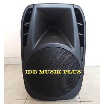 Box Speaker Fiber Plastik 12 Inch +Roda New Stok