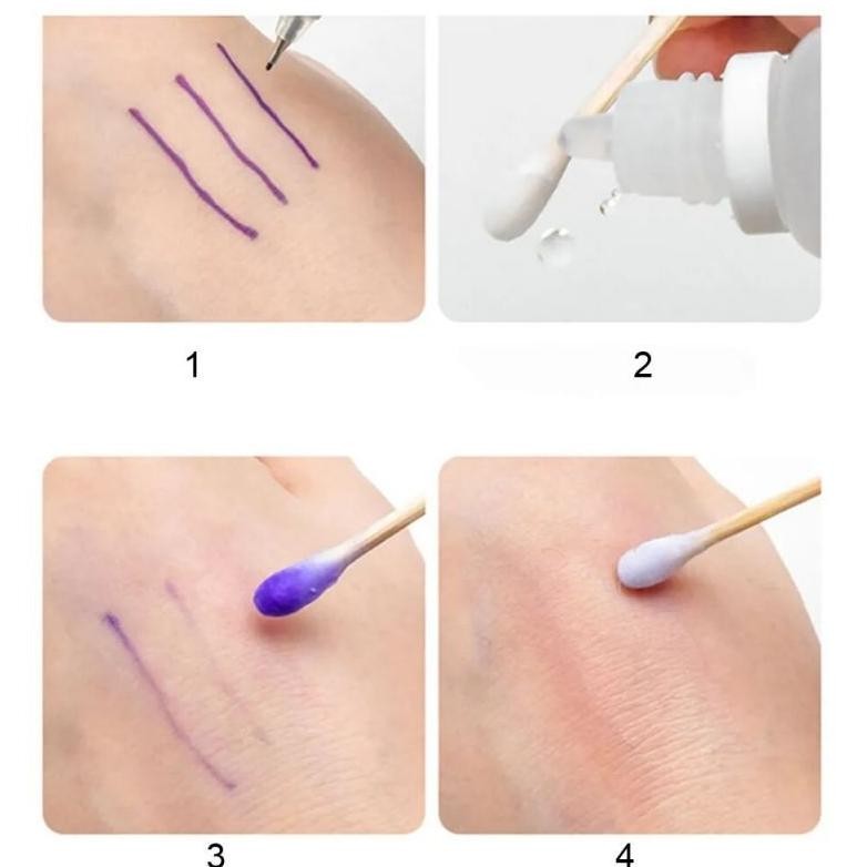 

RB Penghapus Tinta Sulam Skin Marker Remover Cairan Penghilang Pen Marker Sulam Magic Eraser Penghapus