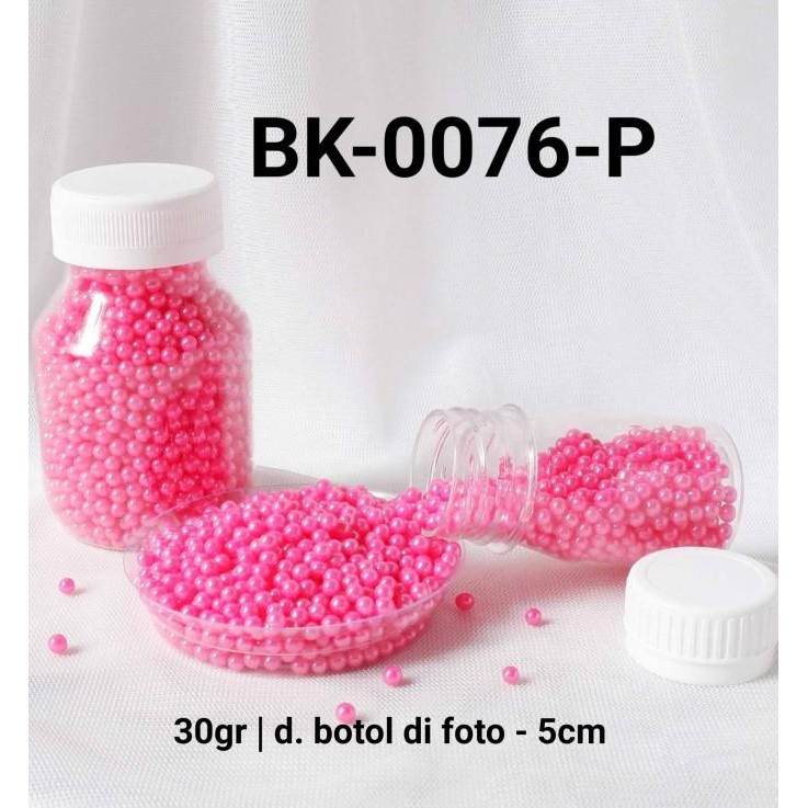 

>>>>>] BK-0076-P Sprinkles sprinkle sprinkel 30 gram mutiara pink