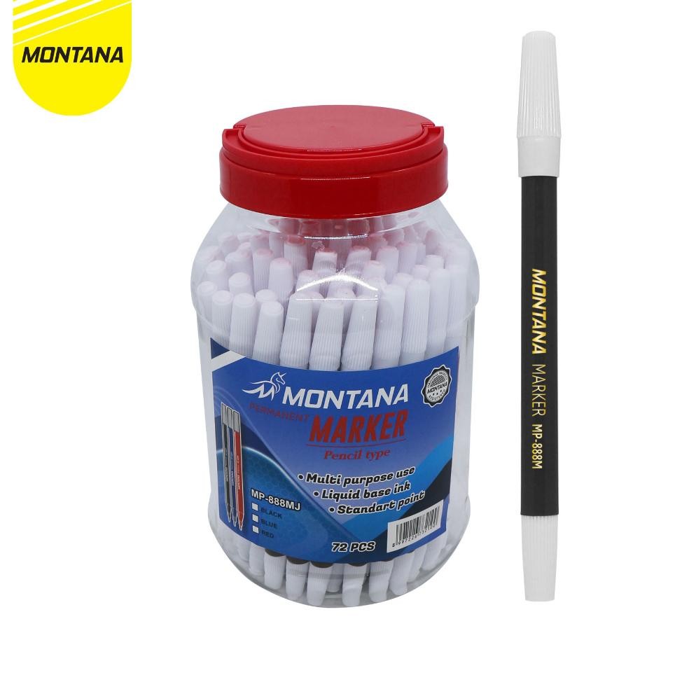 

RB MurahMurahATK Spidol Marker Permanent Kecil Jar / Spidol Permanent / MP-888 MJ