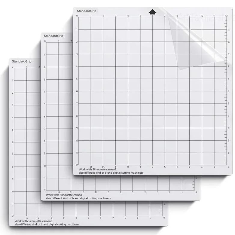 

1/3Pcs Standardgrip Cutting Mat For Silhouette Cameo 4/3/2/1(Sizes: 12Inx12In)