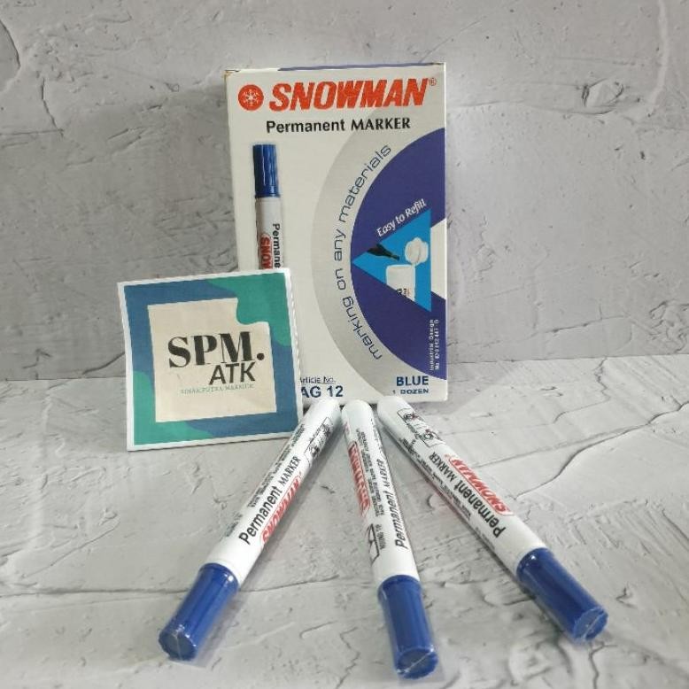 

RB Spidol Permanent Snowman AG-12