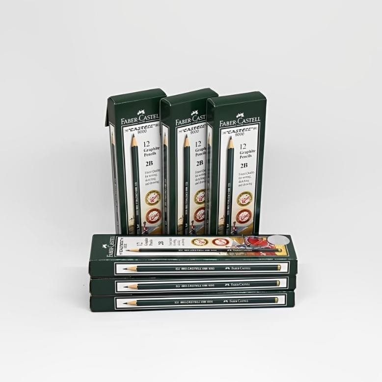 

RB PENSIL FABER CASTELL 2B/HB 100 (12PCS)