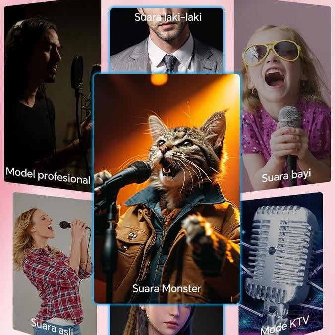 2025 Speaker Bluetooth Speaker Mikrofon Karaoke Baru Speaker Nirkabel Speaker All-In-One Mesin Karao