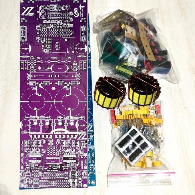 Paket Diy D2K5 Fullbridge Full Fitur Class D Power Amplifier New Stok