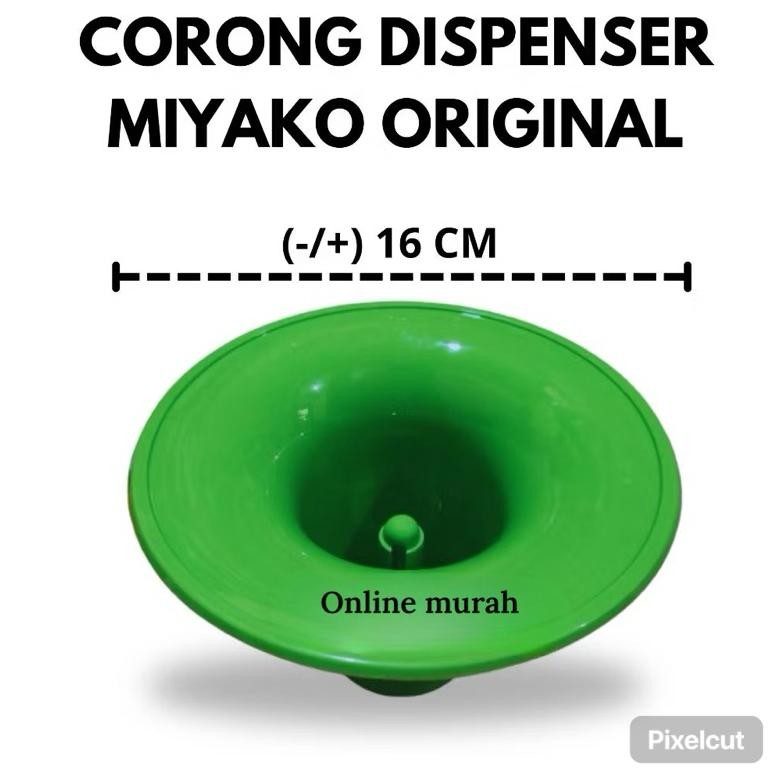 Corong Dispenser Miyako ori Tatakan/Tutup Galon Dispenser Miyako warna random