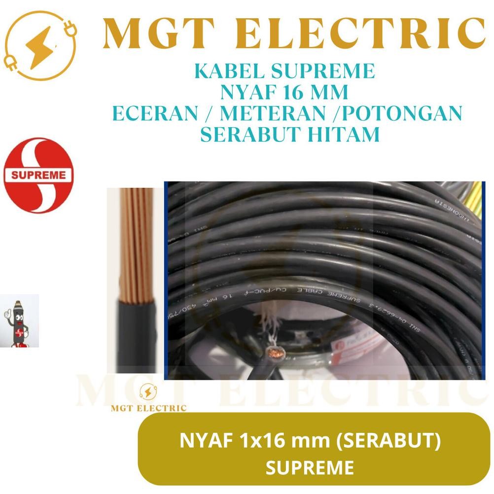 HJK Kabel SUPREME FLEKSIBEL NYAF 16mm / GROUNDING NYAF 16mm ECERAN METERAN