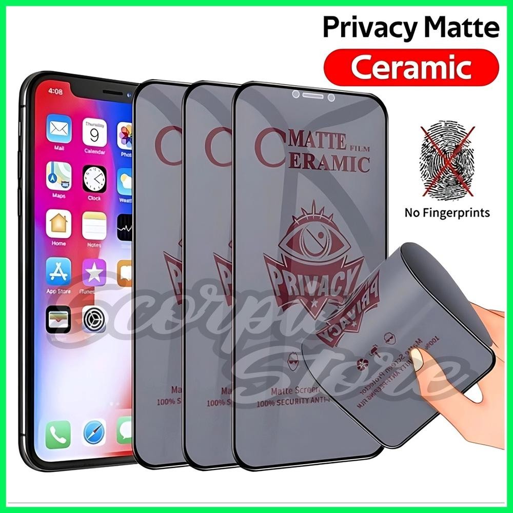Promo Eq-77 Ceramic Matte Anti Spy Infinix Note 12 Infinix Note 12 Vip - Ss Original