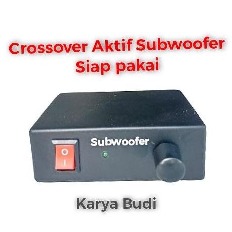 Crossover Aktif Filter Subwoofer New Stok