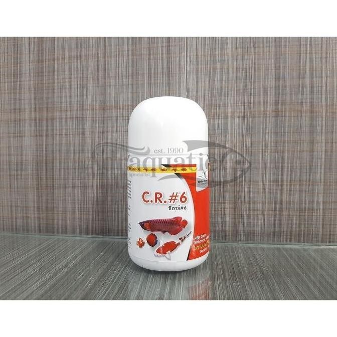 Terlaris C.R.#6 Color Rich #6 Vitamin Merah Ikan Hias Arwana Koi Cr 6 Cr6 Obat