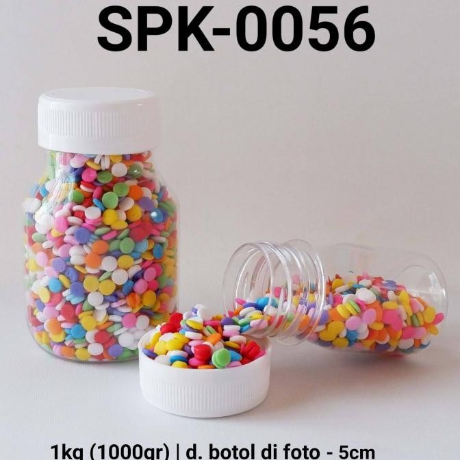 

,,,,,,,] SPK-0056 Sprinkles sprinkle sprinkel 1kg 1 kg confetti warna warni