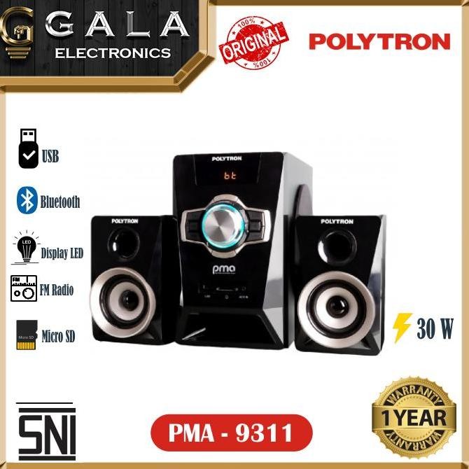 Speaker Aktif Polytron Pma 9311 / Pma 9321 New Stok