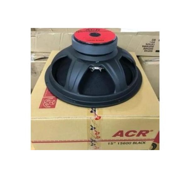 Speaker 15Inch Acr 15600 Black 500Watt Woofer New Stok