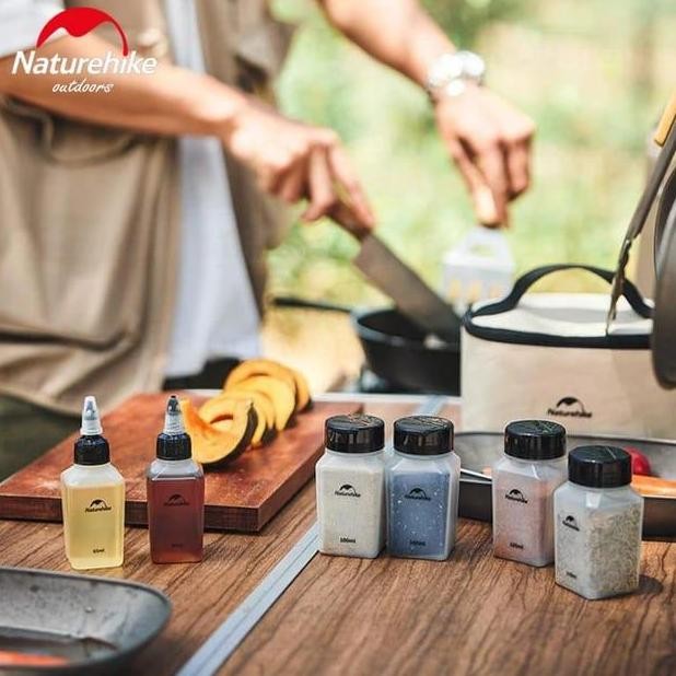 Botol Bumbu Set Naturehike Cnh22Cj043 Perlengkapan Alat Masak Camping