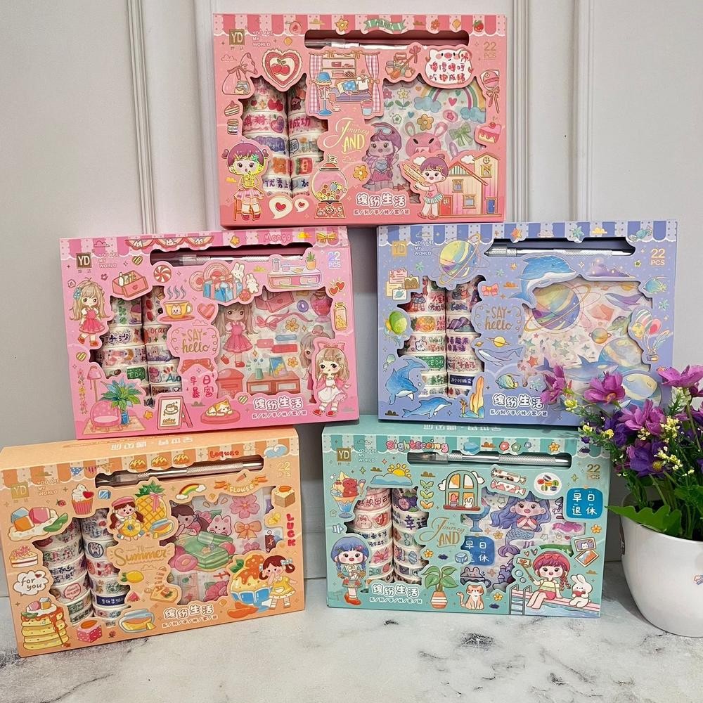 

RB PAKET STICKER IMUT MODEL LITTLE GIRL YD SZKD 1 SET LENGKAP READY 4 MODEL WARNA PAKET PERLENGKAPAN STIKER LUCU UNIK 1BOX COMPACT