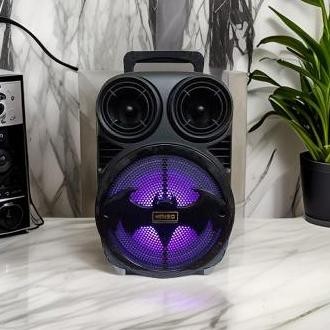 Mkc Kimiso-3391 Speaker Bluetooth Super Bass 3391 Series Batman - Speaker Bluetooth Portable Free Mi