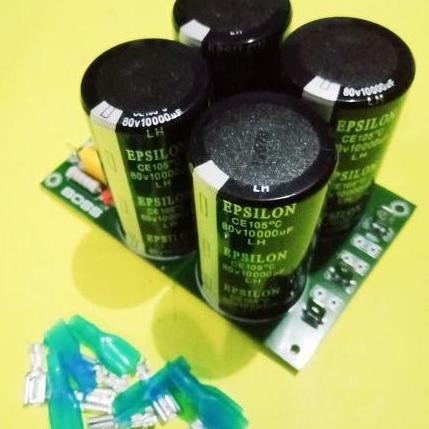 Kit Psu 4 Elco Epsilon 10000Uf 80V New Stok