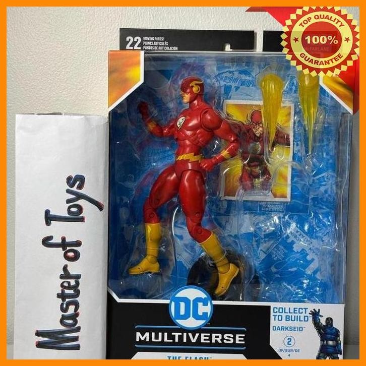 [MOT] MCFARLANE DC MULTIVERSE THE FLASH (JUSTICE LEAGUE TASK FORCE) NO CTB - READY STOCK