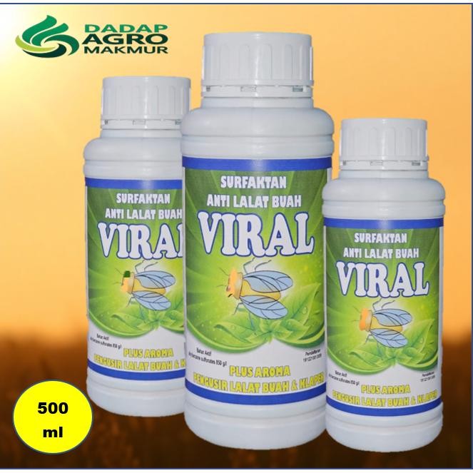 VIRAL 500 ML | Surfaktan Plus Anti Lalat Buah | Pengusir Lalat Buah