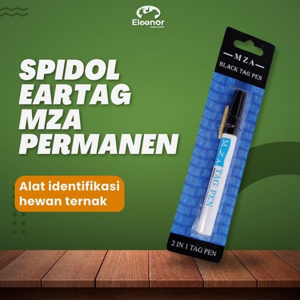 

Spidol Eartag Nec Tag Pen Permanent Eartag Marker Warna Hitam BERKUALITAS