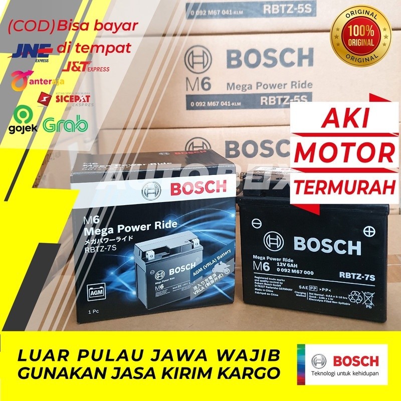 Aki Motor Vespa Primavera Bosch RBTZ-7S