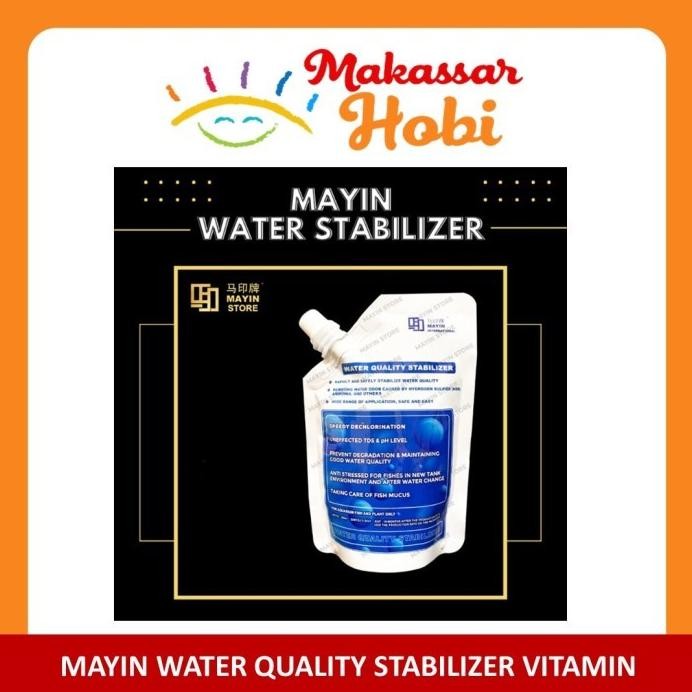 

Terlaris Mayin Water Quality Stabilizer Vitamin Ikan Hias Penjernih Air Amonia Terlaris