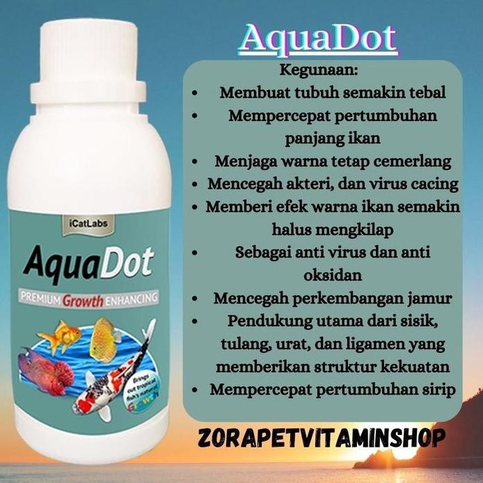 Terlaris Vitamin Ikan Koi,Koki Aquadot