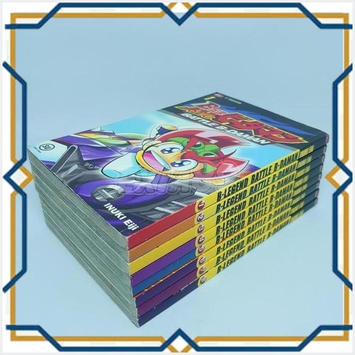 [exi] komik b-legend battle b-daman set 8 (tamat) m&c