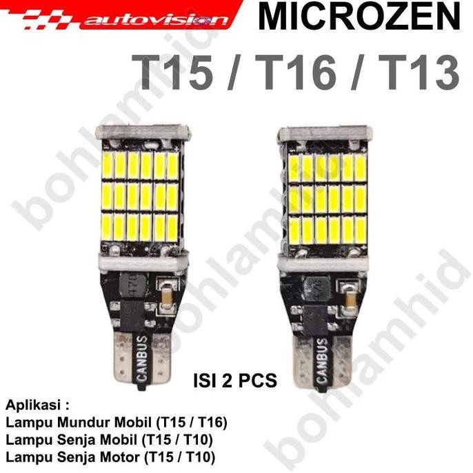 Best Led T15 Autovision Microzen T16 T13 Canbus Led Mundur & Led Senja