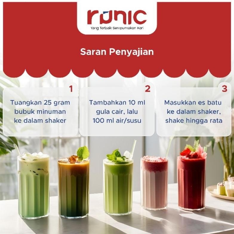 

Runic Bubuk Minuman Premium Matcha 1Kg