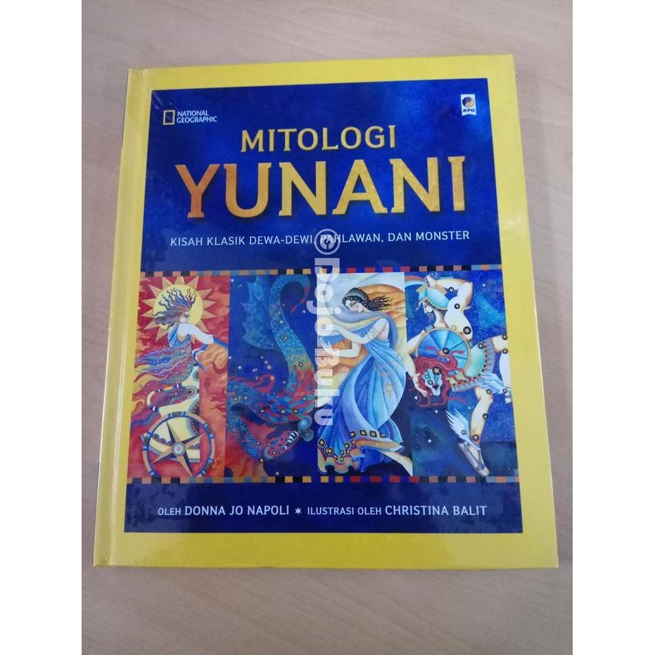 DLC - MITOLOGI YUNANI OLEH DONNA JO NAPOLI HC