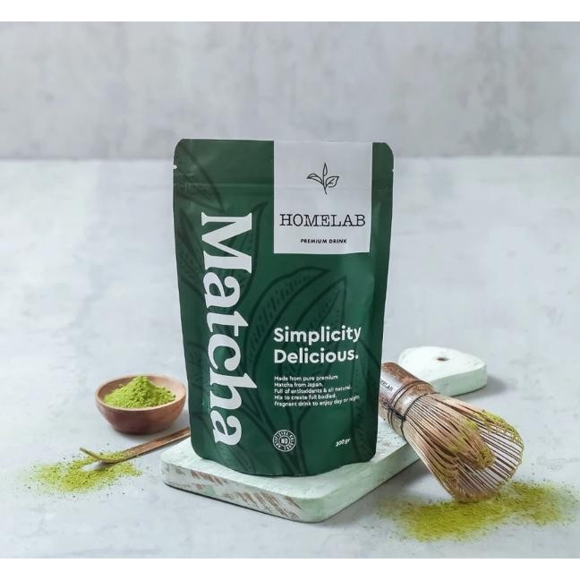

Homelab Bubuk Minuman Matcha Premium / Greentea Matcha Powder - 200 Gr