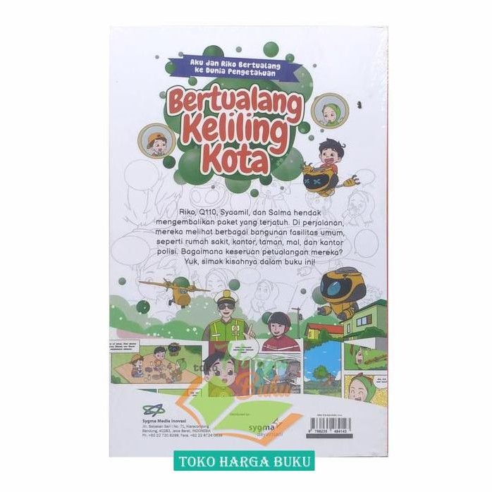 DLC - BERTUALANG KELILING KOTA BUKU CERITA ANAK ISLAMI KOMIK RIKO THE SERIES