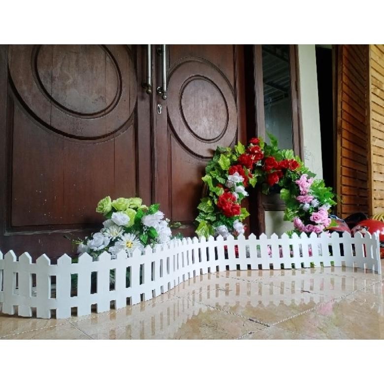 NEW Pagar pojok baca -+220 pagar perpustakaan pagar dekorasi pagar elastis pagar pembatas TK pagar p