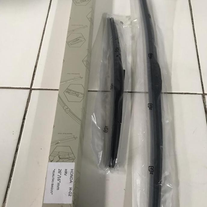 Original produk wiper set depan Honda HRV 26"/16"