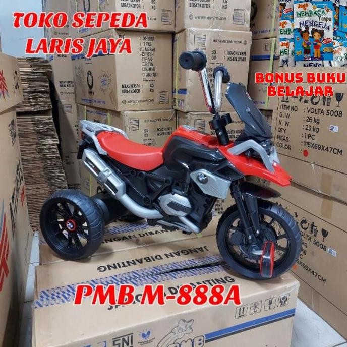 SEPEDA RODA TIGA MOTOR PMB M888A TYPE R, SEPEDA RODA 3 MOTOR PMB M-888