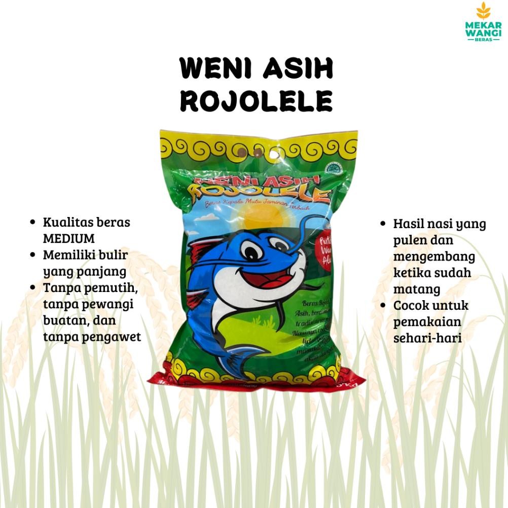 

BERAS WENI ASIH ROJOLELE 5kg